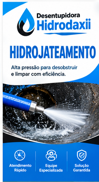 Hidrojateamento em Uberlândia MG